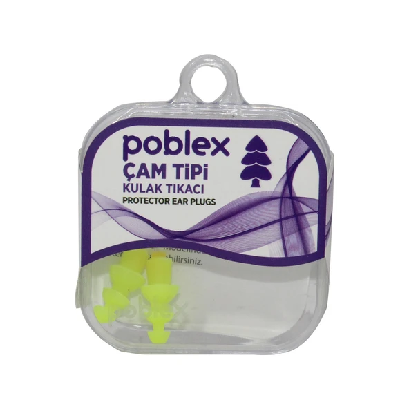 Poblex Çam Tipi Kulak Tıkacı - L - ürün görseli 1