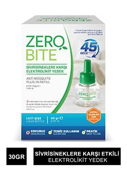 Zerobite Elektrolikit Yedek - 45 Gece 30gr ürün görseli 1