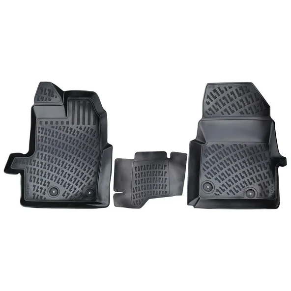 Rizline Ford Uyumlu Transit Custom (Kapalı Kasa Manuel ) 2012-2022 3D Havuzlu Paspas Parça ürün görseli 1