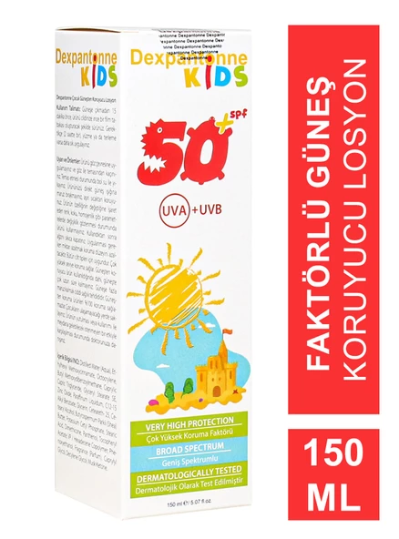 Dexpantonne Kids Spf50+ Güneş Koruyucu Losyon 150 ml ürün görseli 1