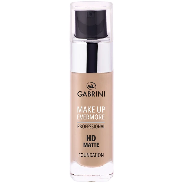 Gabrini Mat Fondöten Professional Hd Matte Foundation No:1 ürün görseli 1