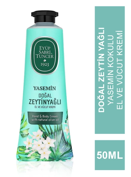 Eyüp Sabri Tuncer Yasemin Doğal Zeytinyağlı El ve Vücut Kremi 50 ml ürün görseli 1