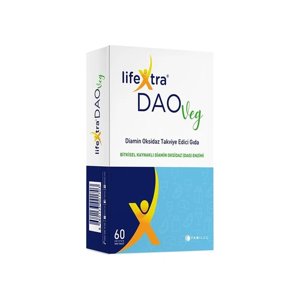 LifeXtra Dao Veg 60 Tablet ürün görseli 1