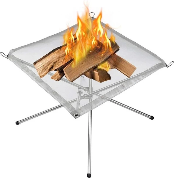 Madfox Fire Rack Katlanır Ateş Sehpası [Brülör] - Resim 6
