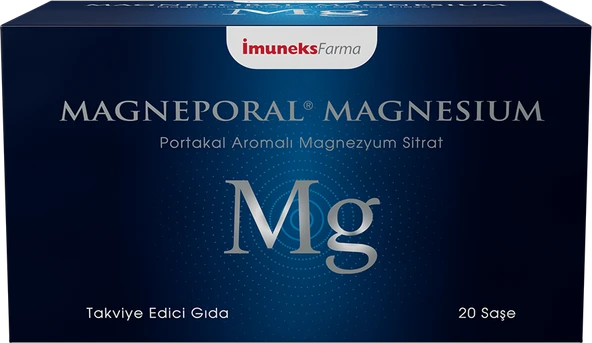 İmuneks Magneporal Magnesium 20 Saşe ürün görseli 1
