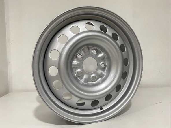 16 JANT RENAULT DUSTER 6.5 X 16 TORK-X99143N 5X114.3 ET40 66.1 STEEL SILVER ürün görseli 1