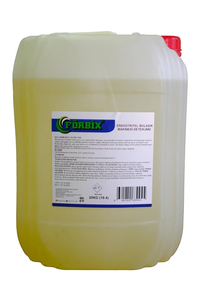 FORBİX ENDÜSTRİYEL BULAŞIK MAKİNASI DETERJANI 20 KG ürün görseli 1