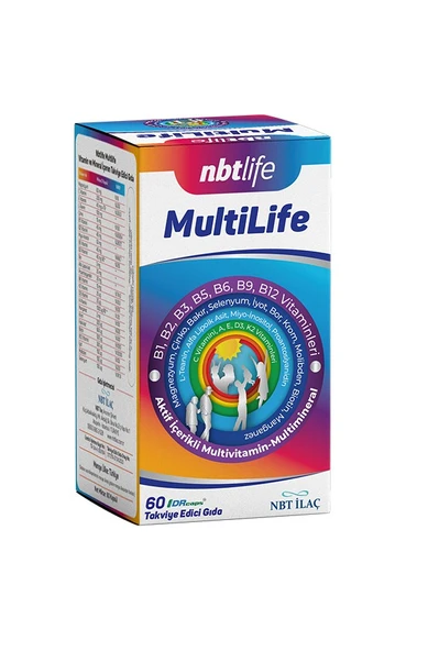 Nbt Life MultiLife 60 Kapsül ürün görseli 1