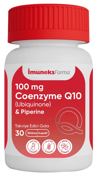 İmuneks Koenzim Q10 100mg 30 Kapsül ürün görseli 1