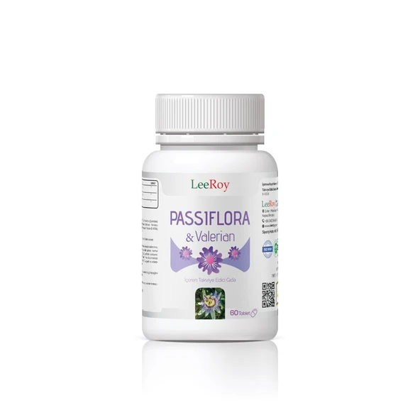 LeeRoy Passiflora & Valerian 60 Tablet ürün görseli 1