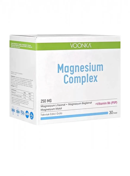 Voonka Magnesium Complex 30 Saşe ürün görseli 1