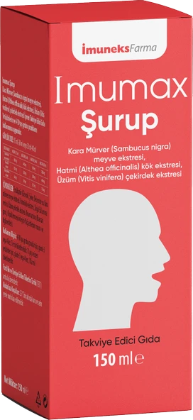 İmuneks İmumax Şurup 150 ml ürün görseli 1