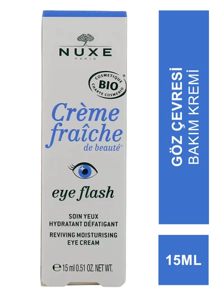 Nuxe Creme Fraiche Eye Flash Soin Yeux  Göz Çevresi Bakım Kremi 15 ml ürün görseli 1