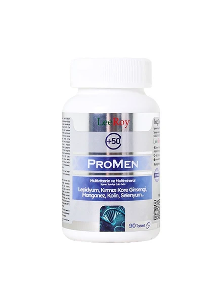 LeeRoy 50+ ProMen 90 Tablet ürün görseli 1