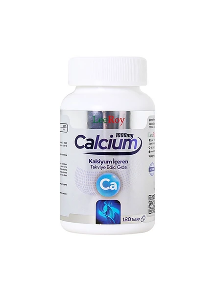 LeeRoy Calcium 1000mg 120 Tablet ürün görseli 1