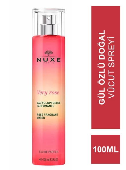 Nuxe Very Rose Fragrant Water  Parfume Vücut Spreyi 100 ml ürün görseli 1