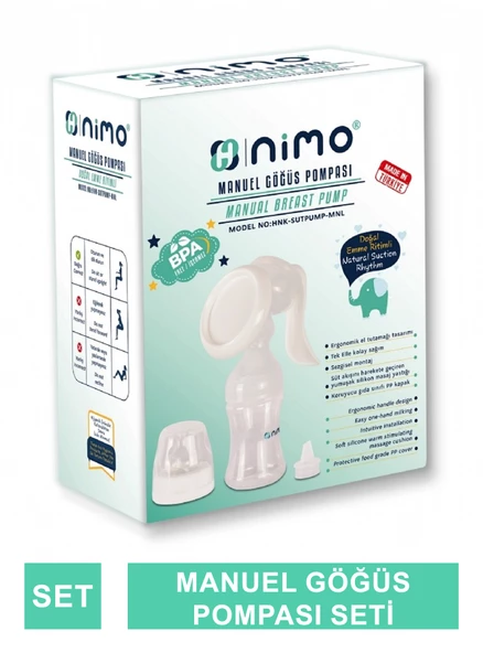 Nimo Manuel Göğüs Pompası - SUTPUMP-MNL - ürün görseli 1