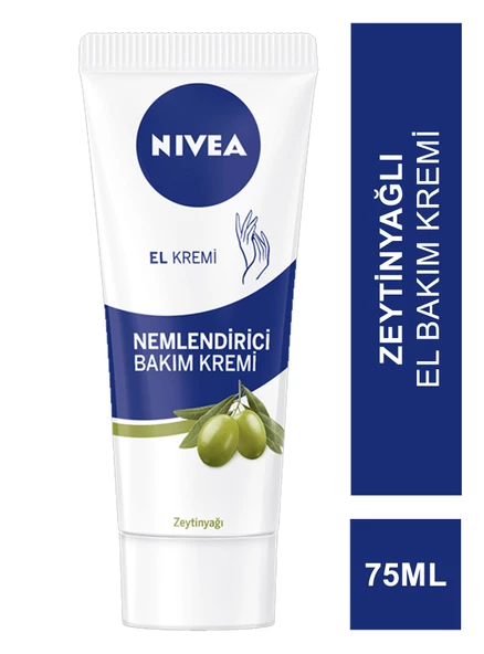 Nivea Nemlendirici Bakım El Kremi Zeytinyağı 75 ml ürün görseli 1