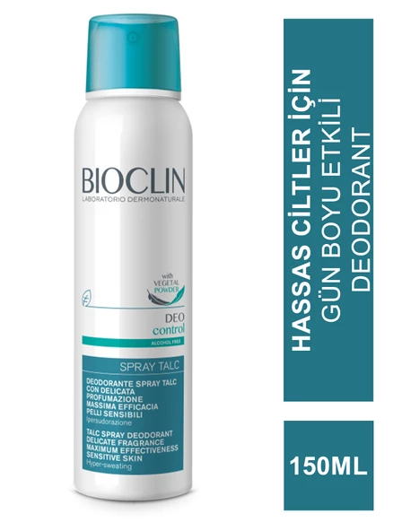 Bioclin Deo Control Spray Talc 150 ml ürün görseli 1