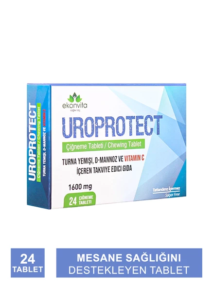 Uroprotect Takviye Edici Gıda 24 Çiğneme Tableti ürün görseli 1