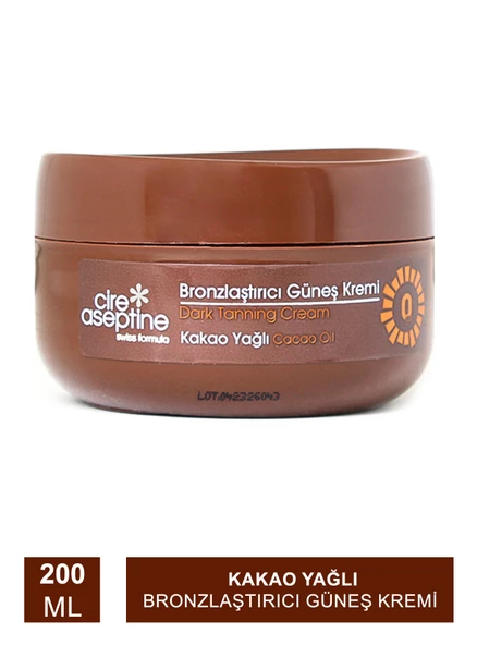 Cire Aseptine Kakao Yağlı Bronzlaştırıcı Güneş Kremi 200 ml ürün görseli 1