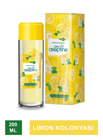Cire Aseptine Limon Kolonyası 200 ml ürün görseli 1