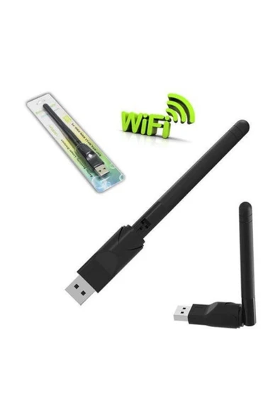 Usb Wifi 150 Mbps 2,4ghz Kablosuz Wireless Usb Adaptör - Resim 4
