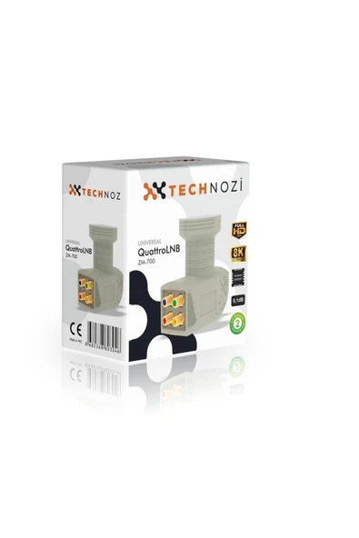 TECHNOZİ UNIVERSAL SANTRAL LNB QUATTRO LNB 8K ULTRA HD ürün görseli 1