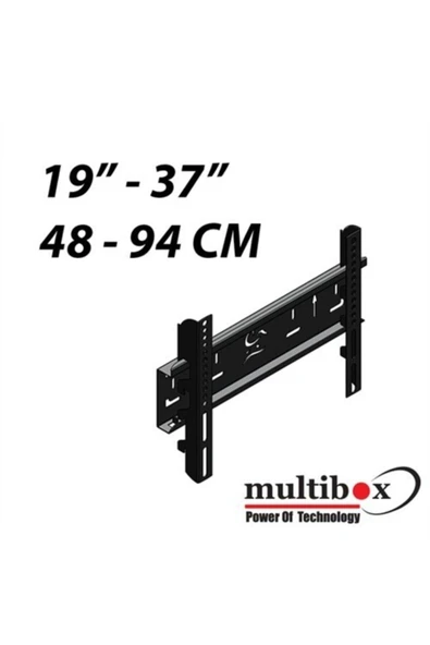 Technozi 19" - 37" Sabit Askı Aparatı - Resim 2
