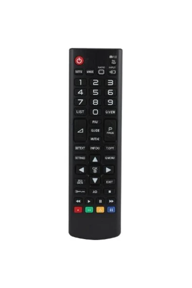 Samsung Lcd Led Tv Kumandası Smart Küçük Kumanda ürün görseli 1