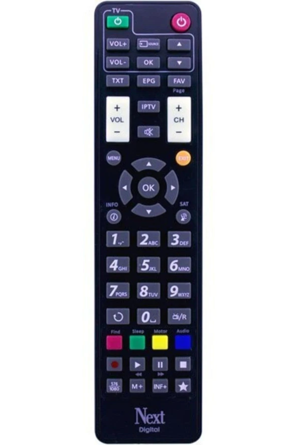 Next 2023 Hd, Next 2053 Hd, Next 2071 Hd, Next Ip64 Uydu Kumandası ürün görseli 1