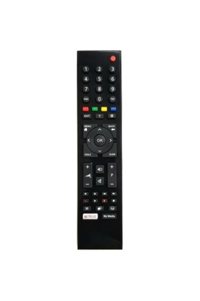 Beko Altus Grundig Smart Lcd Led Tv Televizyon Kumandası Netflix Tuşlu Kumanda ürün görseli 1