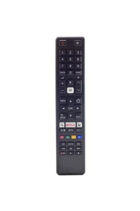Weko Kl Toshıba Ct-8053 Netflıx Tuşlu Siyah Lcd Led Tv Kumanda (CT-8053-H74856008053X) ürün görseli 1