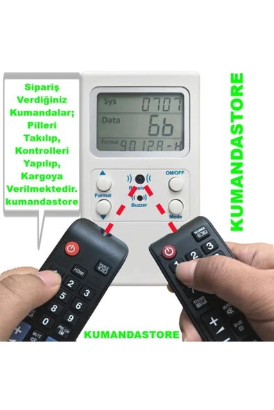 Gcu 7905a Lcd Led Tv Kumandası ürün görseli 1