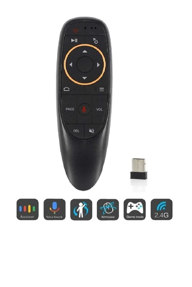 G10 Hava Fare Kumanda -medya Ses Yardimci-air Mouse G10 ürün görseli 1