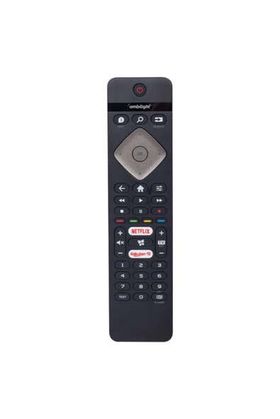 Orjinal Phılıps Ambılıght Netflıx-rakuten Tv Tuşlu 43pus6504/62 Led Tv Kumandası ürün görseli 1