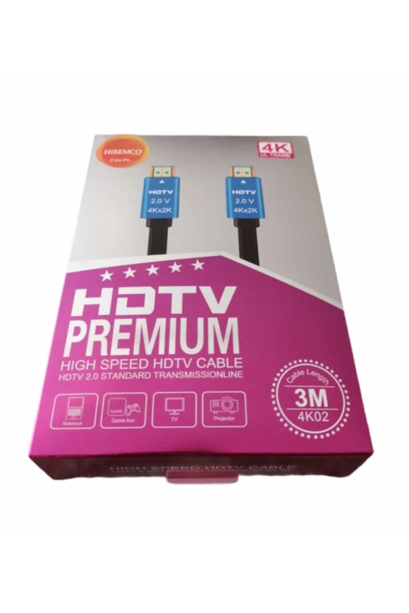 4k Hdmı Kablo 2.0v - 3m - Resim 2