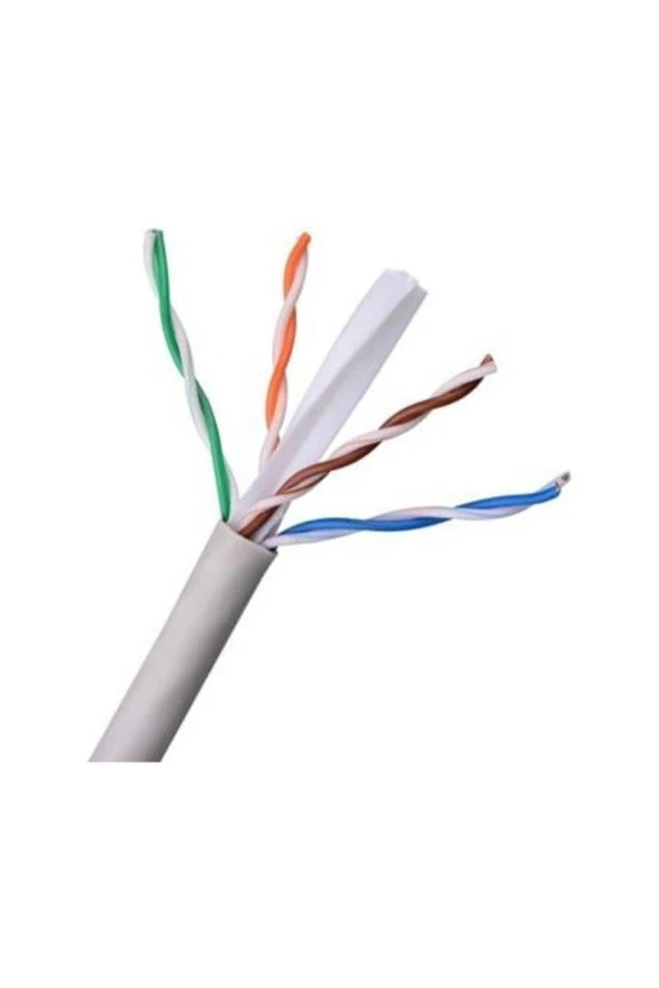 Cat6 Kablo - 23 Awg Cat 6 Ethernet Internet Kablosu 305metre ürün görseli 1