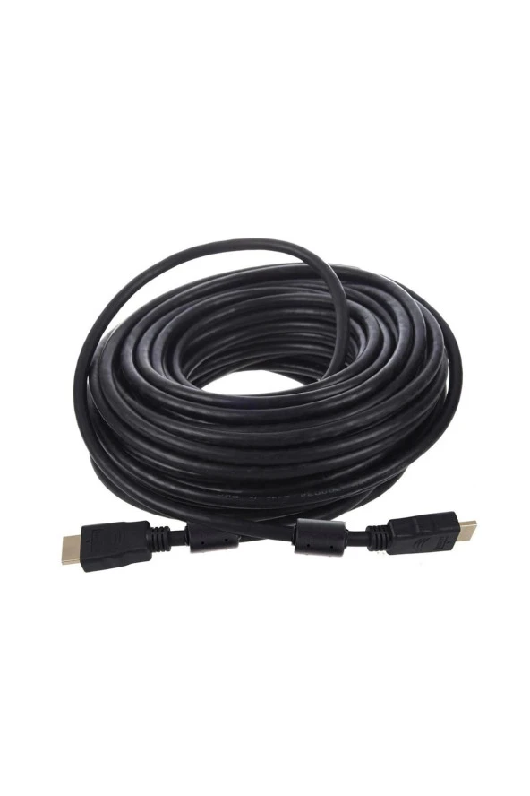 HDMI KABLO GOLD 1.4V 3D 4K UYUMLU FİLTRELİ 20MT ürün görseli 1