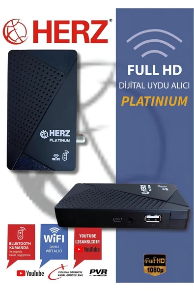 Platinium Full HD Uydu Alıcısı ürün görseli 1