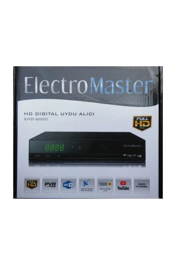 Hd Uydu Alıcı Ehd-8000 ürün görseli 1
