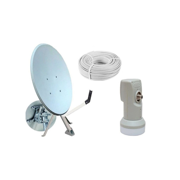 Next 85 Cm Çanak Anten Tekli Lnb 20 Metre Kablo ürün görseli 1