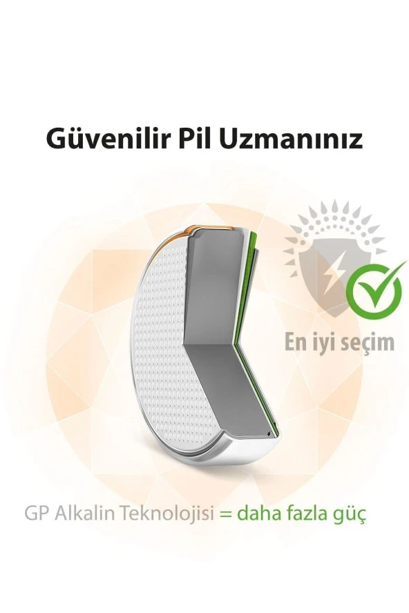 5li LR44 Alkalin Düğme Pil (GPA76-C5) - Resim 5