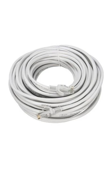 15 mt Cat5 Ethernet Kablo 2 Ucu Konnektörlü ürün görseli 1