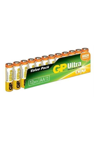 Ultra Alkalin 12'li Aa Boy Kalem Pil ürün görseli 1