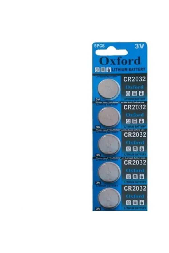 5 Adet Cr 2032 Pil Bios Para Baskül Tartı Pili ürün görseli 1