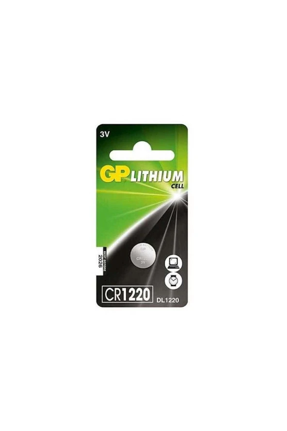 Lıthıum Cr1220 Pil ürün görseli 1