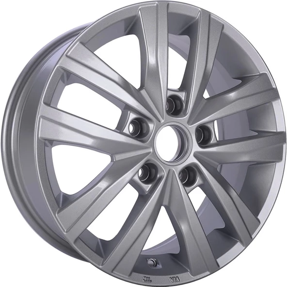 16 JANT6,5-16 SLK 1691 5-120 ET50 65,1 SİLVER XL ürün görseli 1