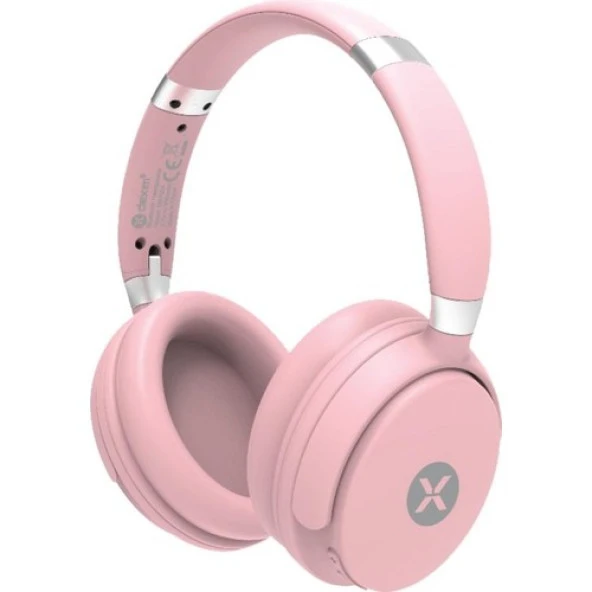 Dexim SC-301 Bluetooth 5.3 Kablosuz Kulaküstü Kulaklık - Pembe ürün görseli 1