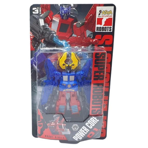 Transformers Robota Dönüşen Araba - SD-167 - Mavi ürün görseli 1